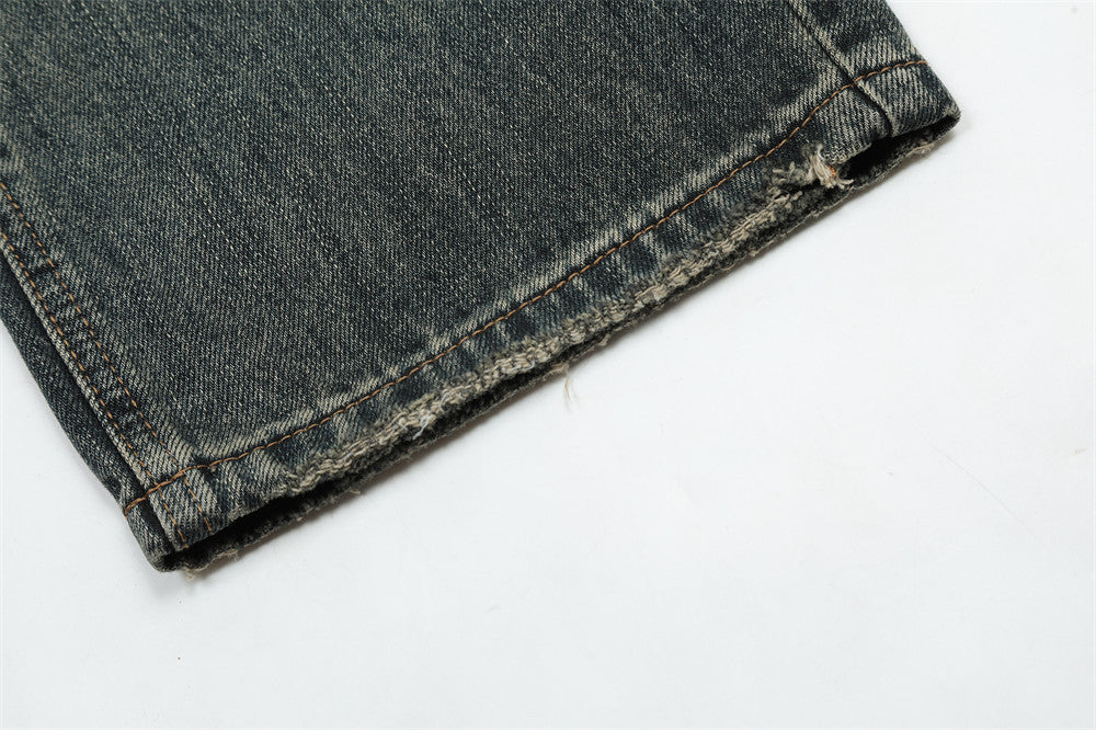 Fashionable American-style White Jeans For Men