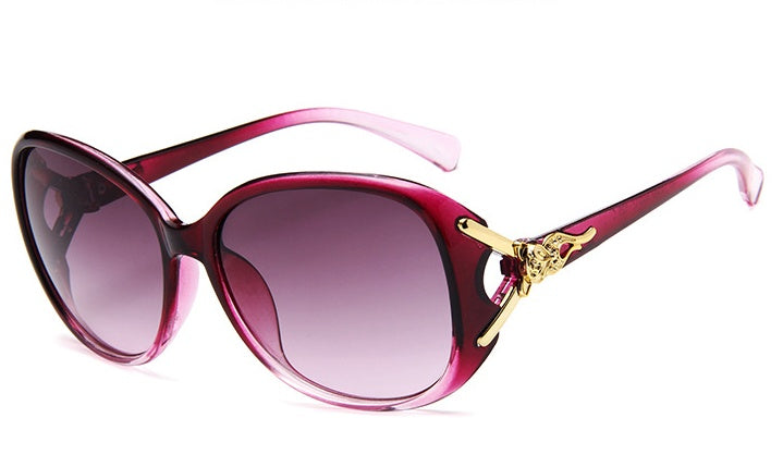 new fashion fox head sunglasses ladies big box sunglasses