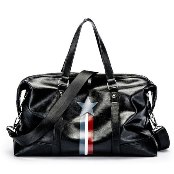 Men's waterproof leather handbag