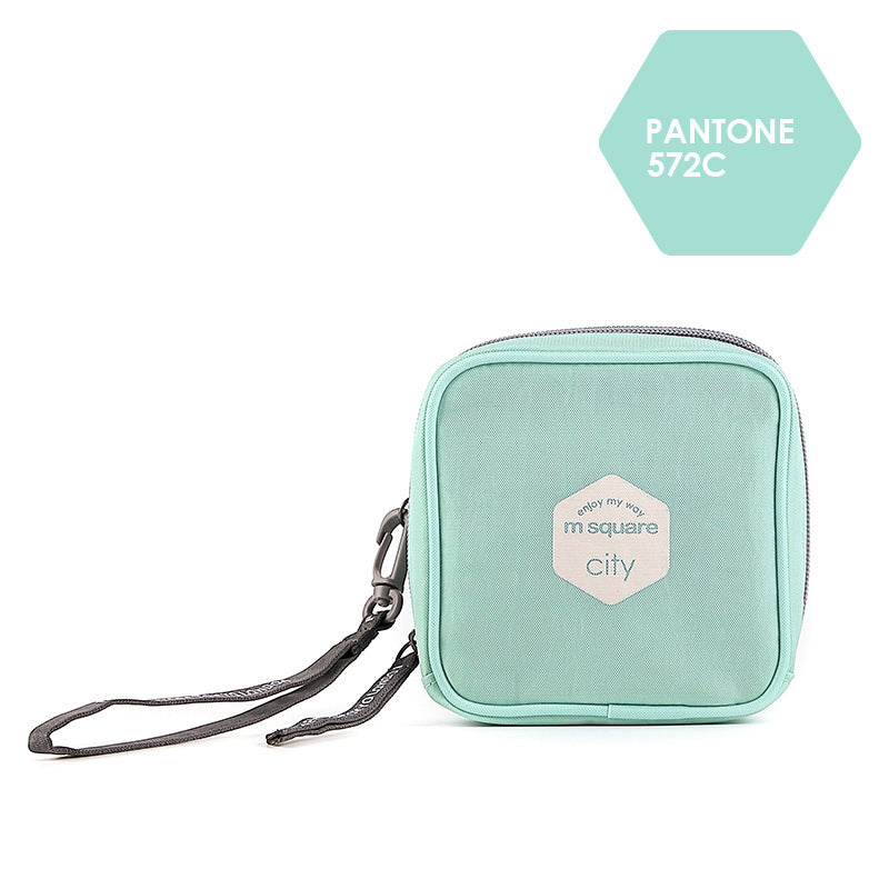 Handbag Female Small Bag Handbag Canvas Hand Carry Sanitary Napkin Key