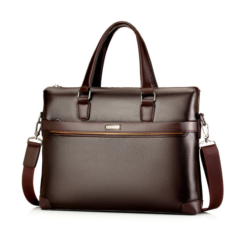 Men's diagonal handbag briefcase