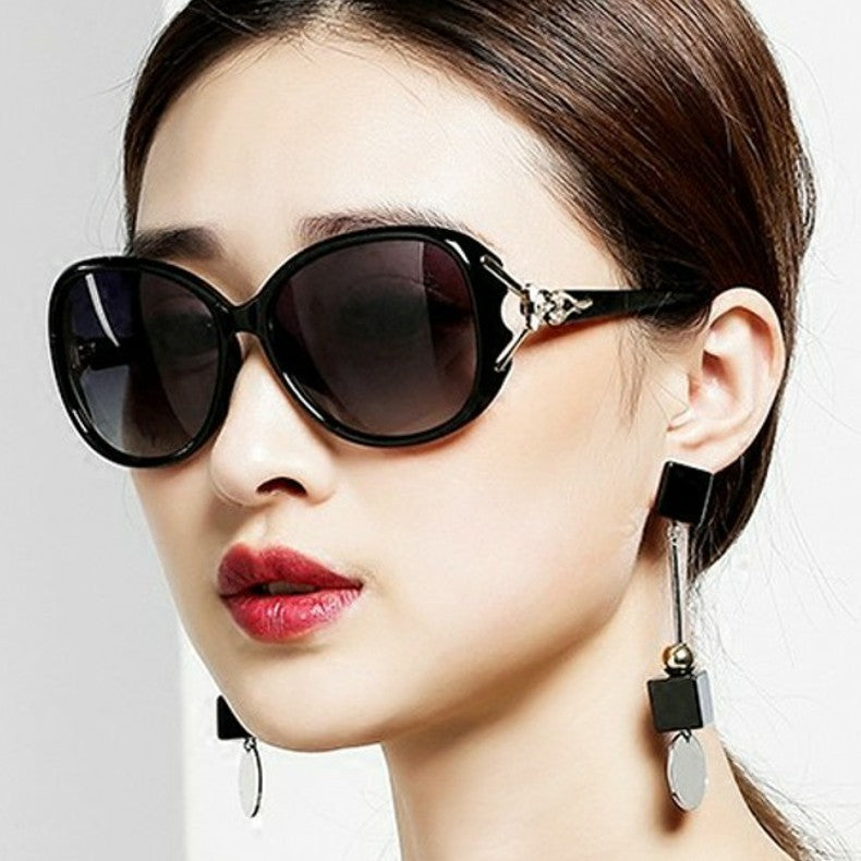 new fashion fox head sunglasses ladies big box sunglasses