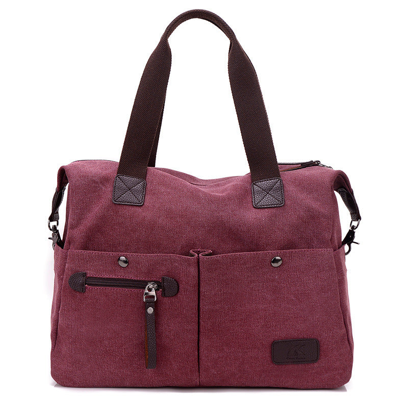 Canvas handbag