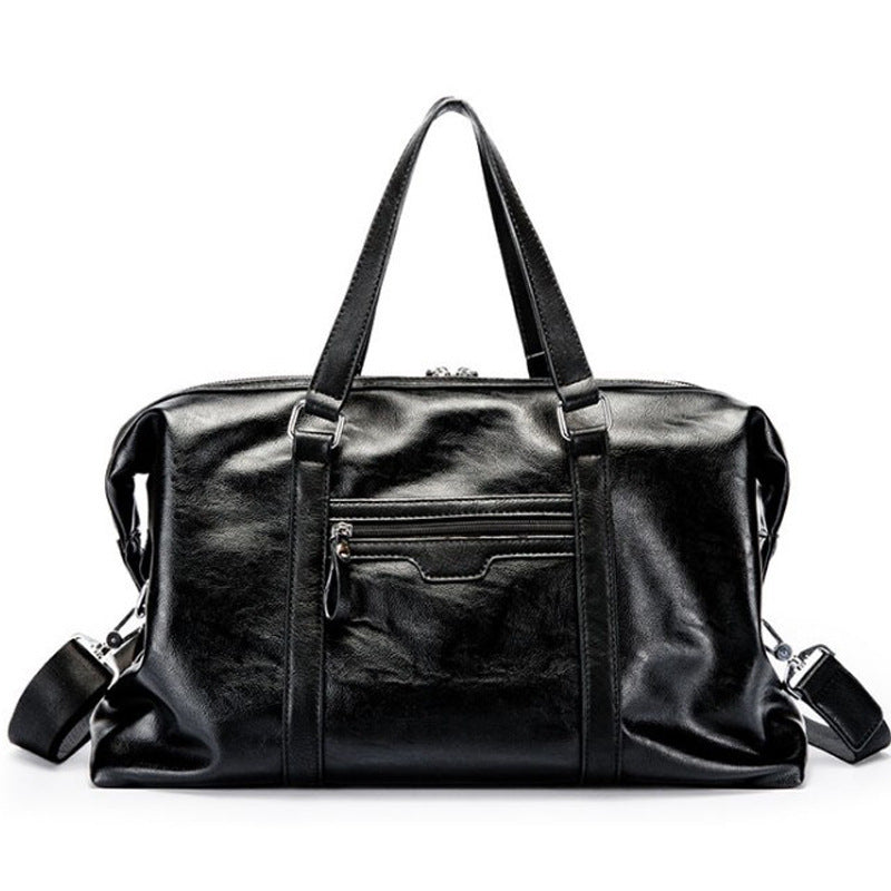 Men's waterproof leather handbag