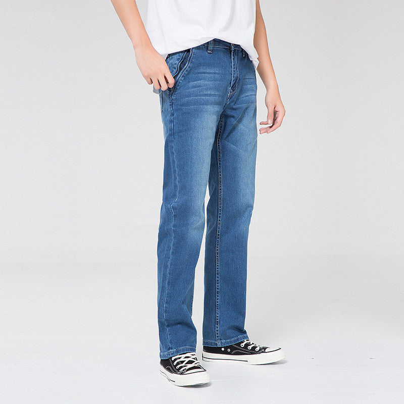 Young men's pants loose jeans