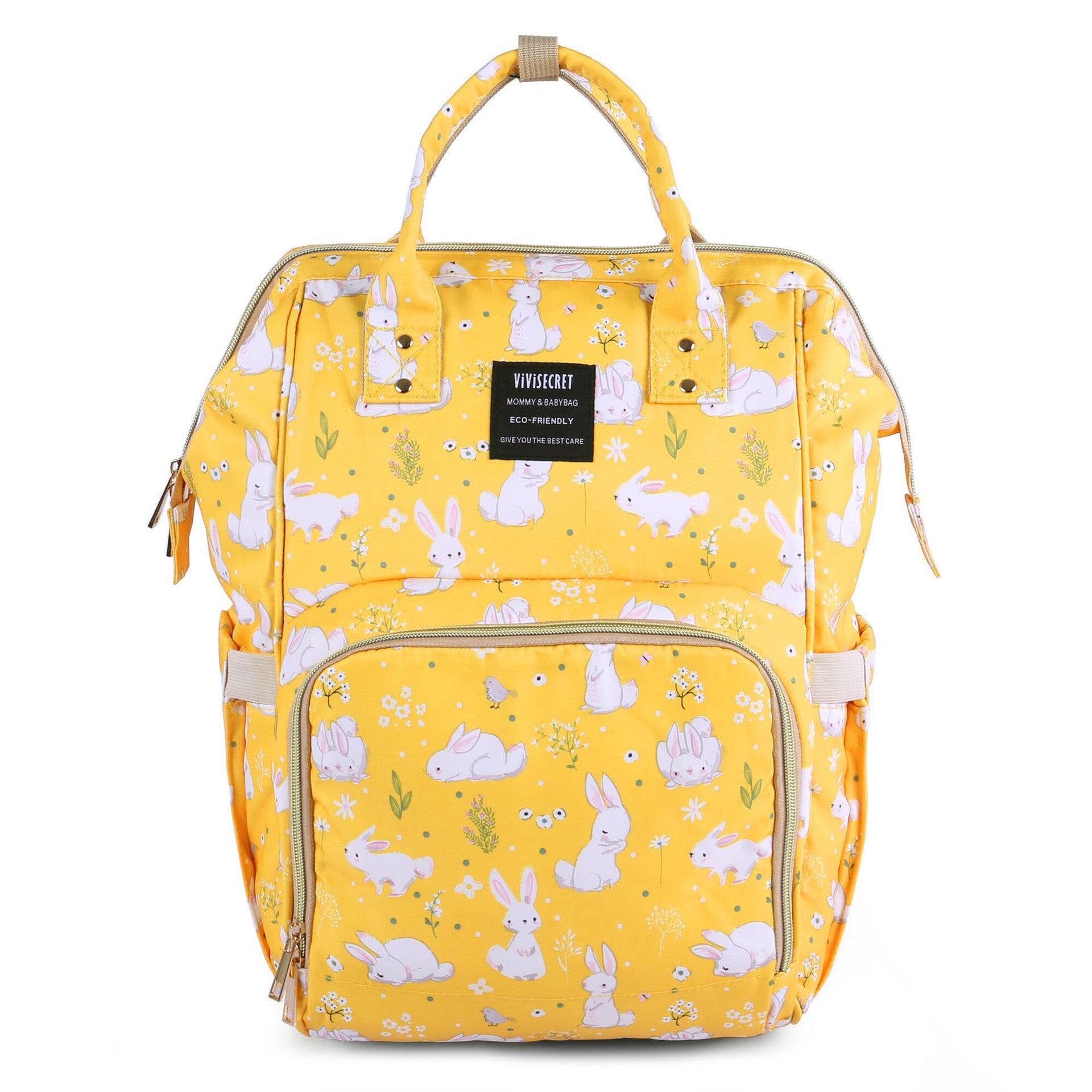 Printed multifunctional handbag