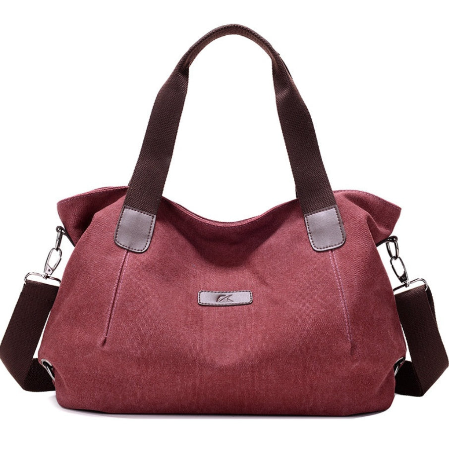 One-shoulder casual handbag