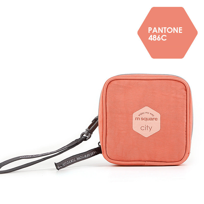 Handbag Female Small Bag Handbag Canvas Hand Carry Sanitary Napkin Key