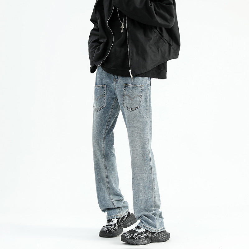 Stylish Multi-pocket Skinny Jeans For Men