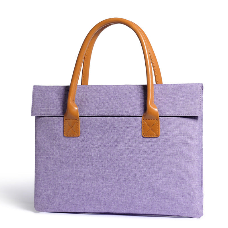 Liner Bag Hit Color Handbag