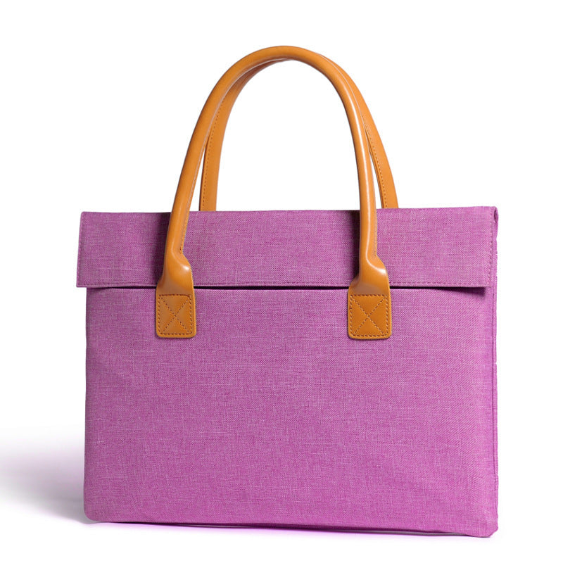 Liner Bag Hit Color Handbag