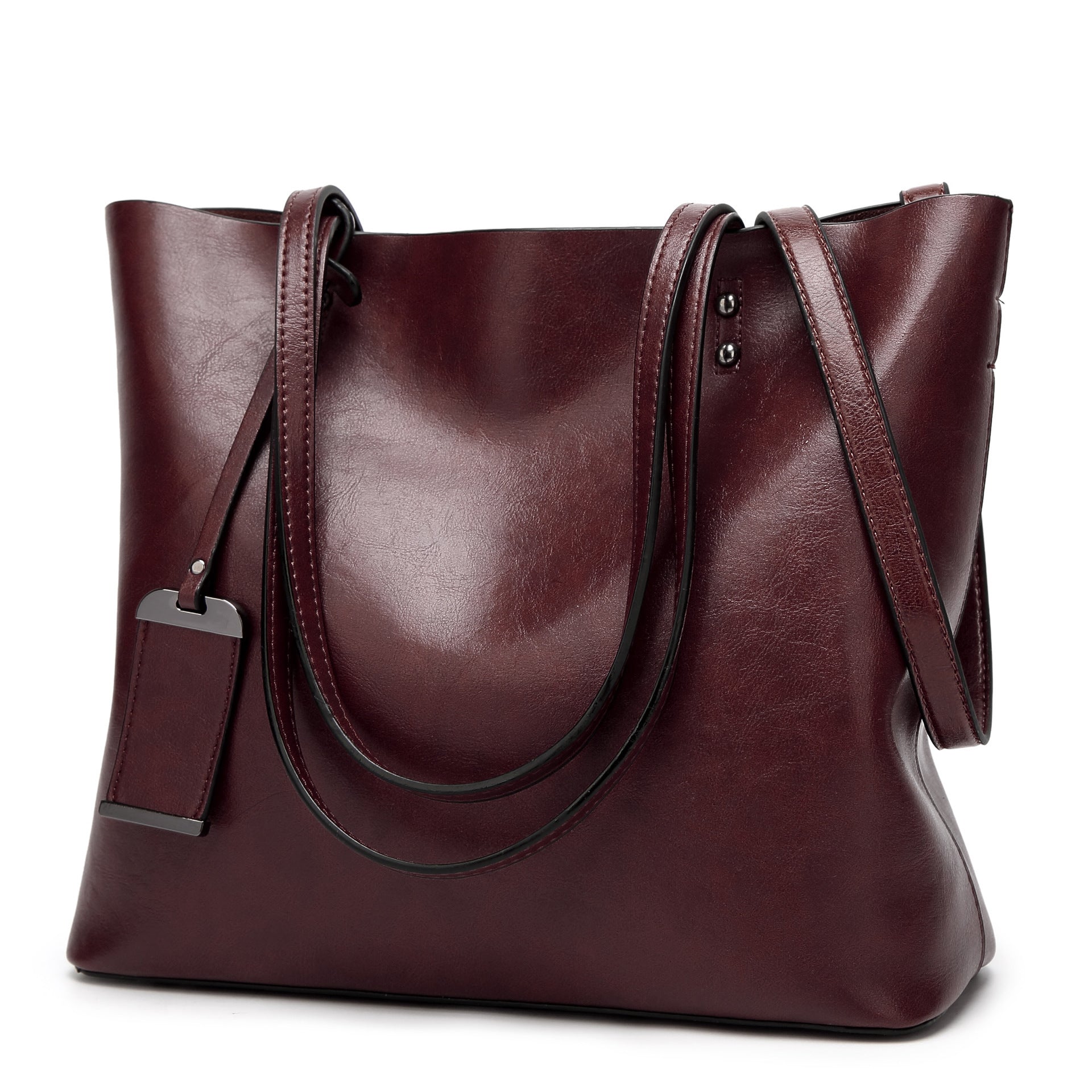 Women's fashion leather handbag