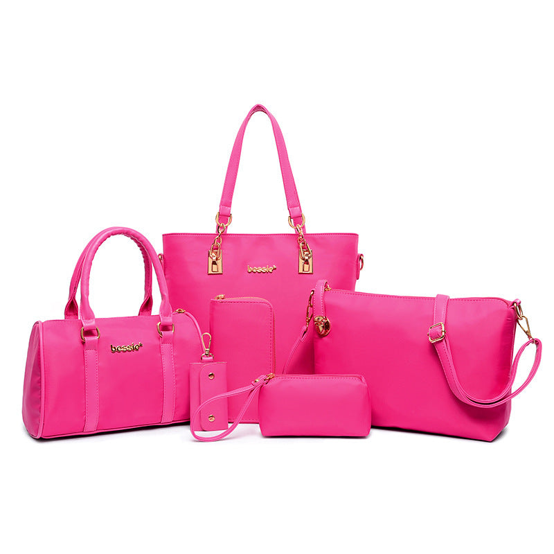 Women's six-piece handbag