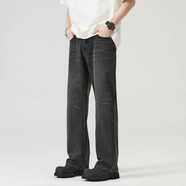 Fashion Personality American All-matching Jeans Men