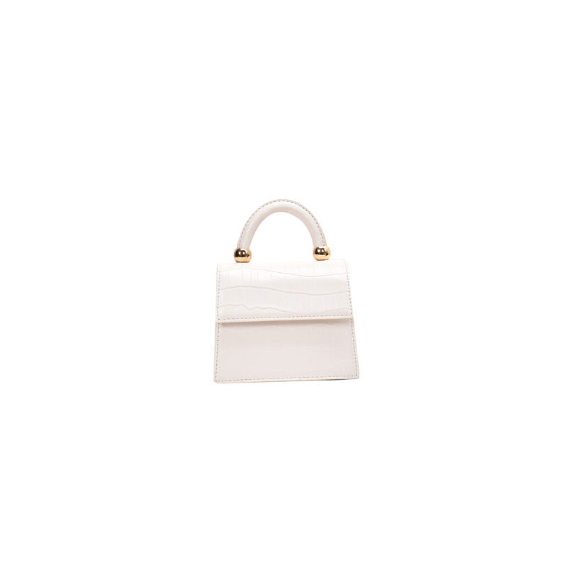 Stone grain Simple handbag