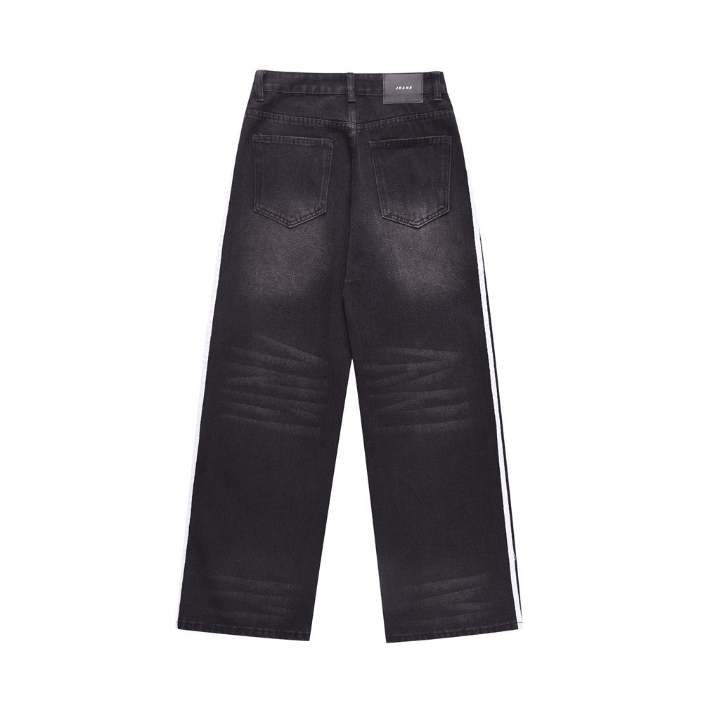 Fashion Loose Wide Leg Jeans Men