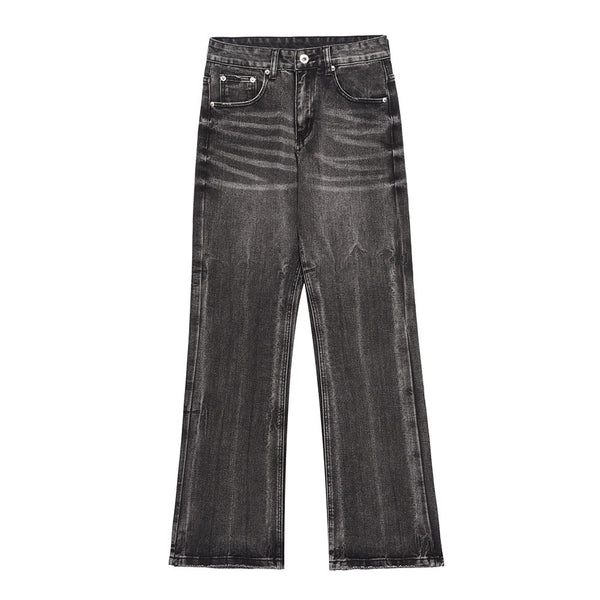 Distressed Wide-leg Jeans For Men