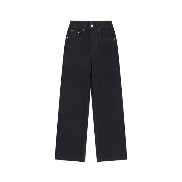 Loose All-matching Jeans Straight-leg Trousers Men