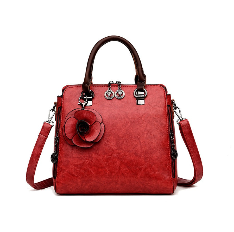 Elegant Real Leather Handbag