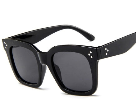 new fashion box sunglasses Korean version of colorful reflective sunglasses Personality trend sunglasses wholesale