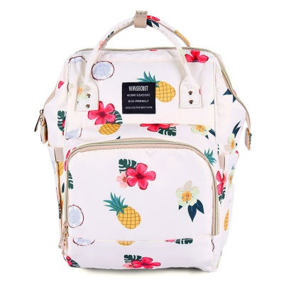 Printed multifunctional handbag