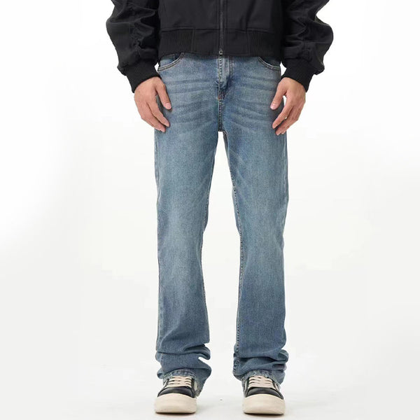 Fashion Personality Straight Fit Jeans Men