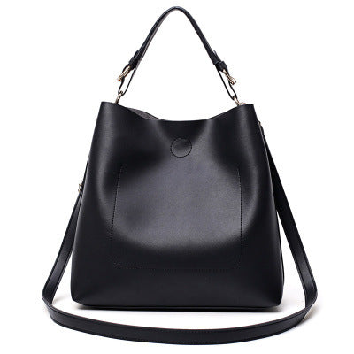 Factory direct sales new handbag shoulder bag handbag wholesale shopping bag ladies handbag is simple and practical