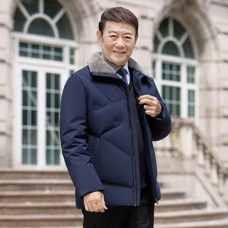 Parka Male Short Casual Jacket