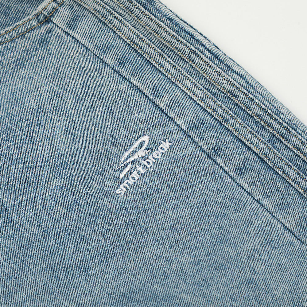 Fashion Side Striped Button Jeans For Men