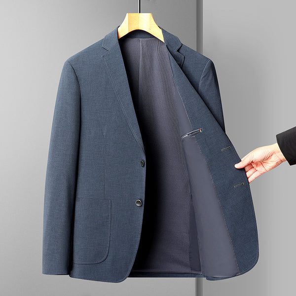 Spring And Autumn Thin Men's Suit Non-ironing Slim Fit