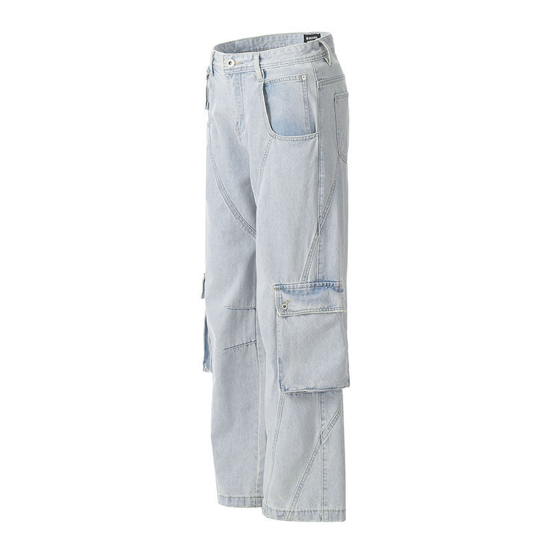 American Retro Gender-free Casual Pants