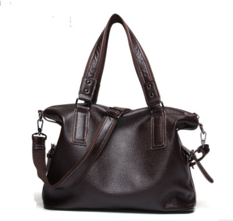 Korean fashion cowhide lady handbag