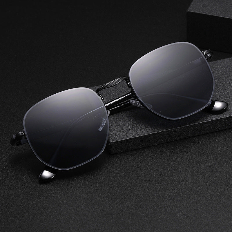 European And American Fashion Box Sunglasses For Men