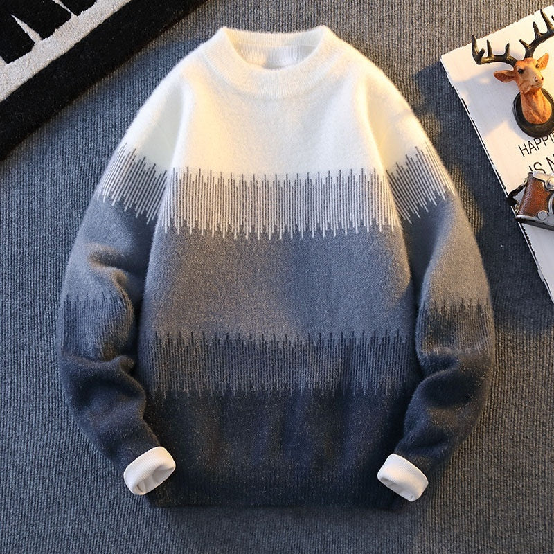 Fashion Warm Keeping Thick Casual Loose Pullover