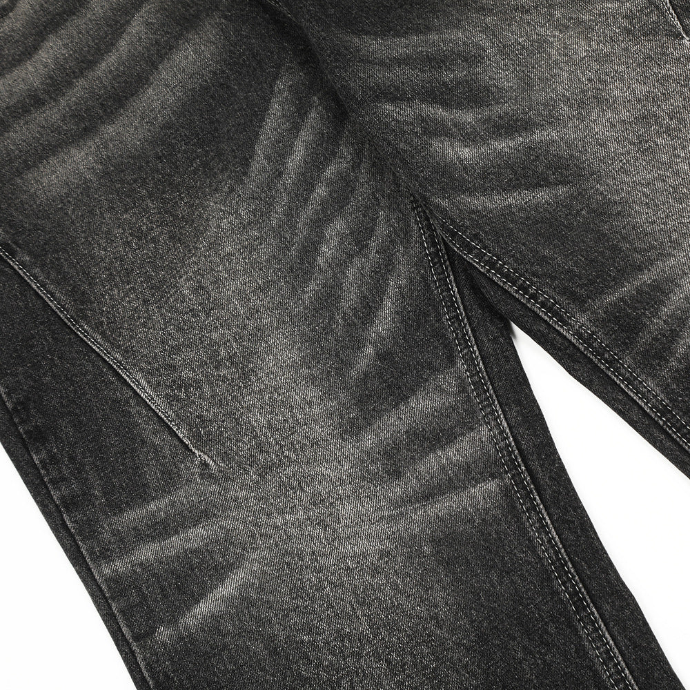 Vintage Washed Cat Beard Indentation Jeans For Men