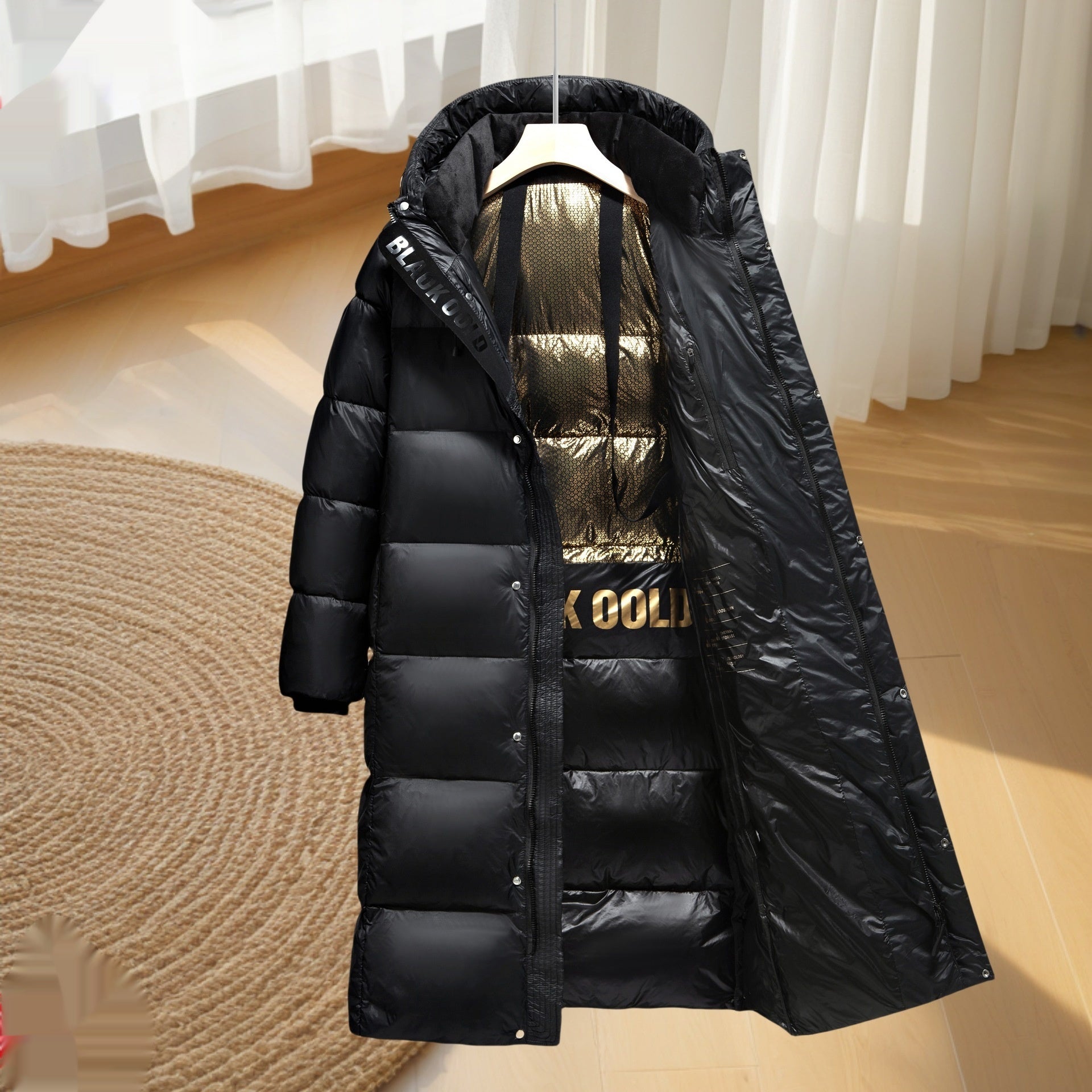 Hooded Down Jacket Same Thickened Winter Bread Coat