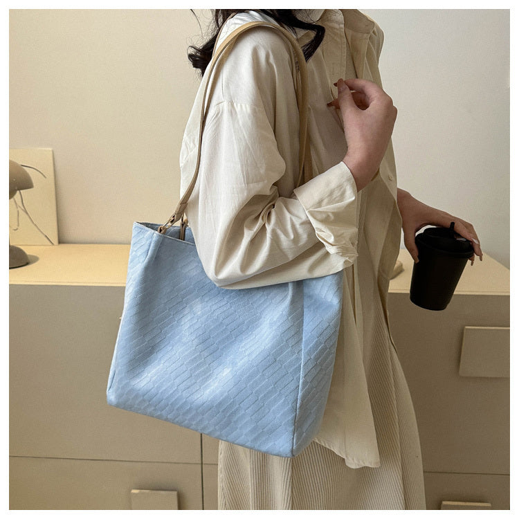 Casual Large Capacity Shoulder Bags Women Fashion Shopping Handbag