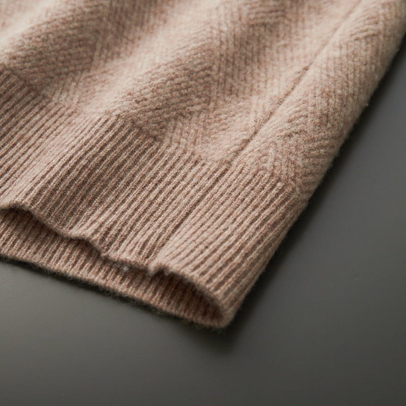 Round-neck Long-sleeved Pullover Thin Loose Leisure