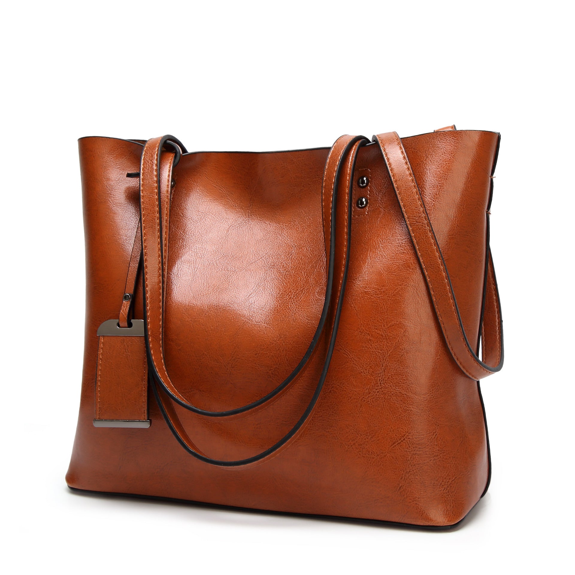 Women's fashion leather handbag