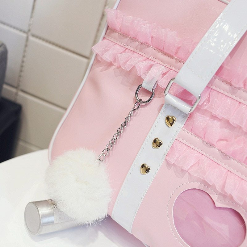 Soft sister cherry blossom handbag