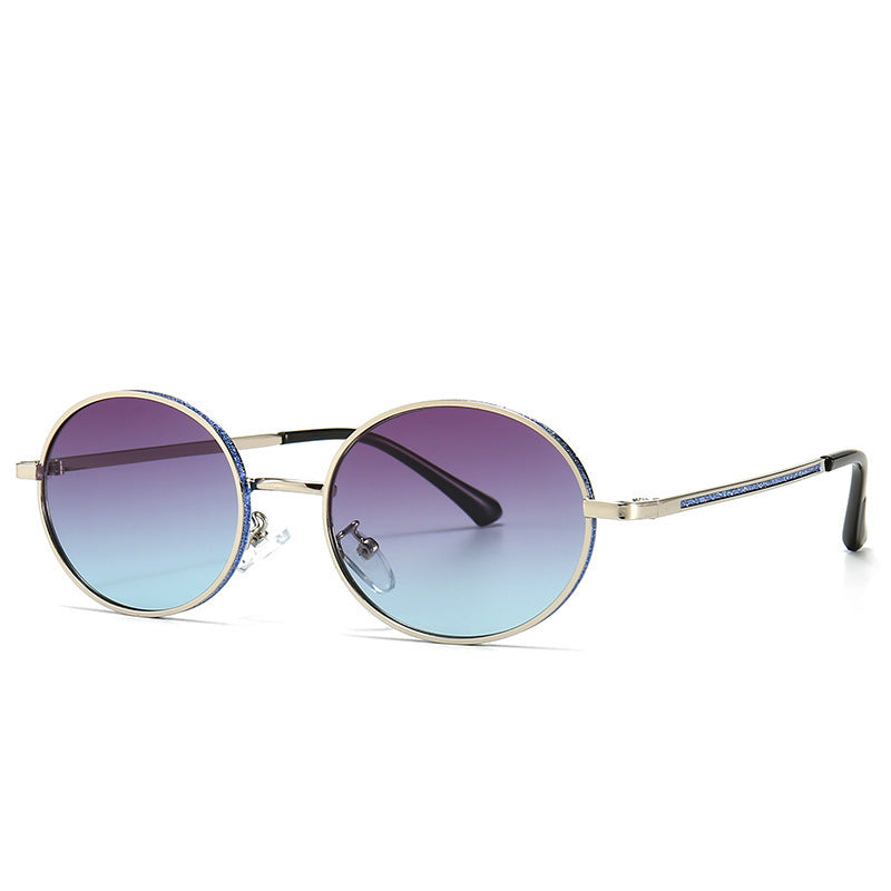 Ladies oval sunglasses