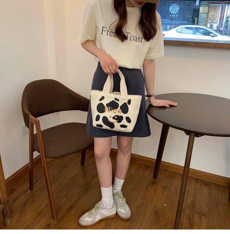 Simple And Versatile Artistic Handbag