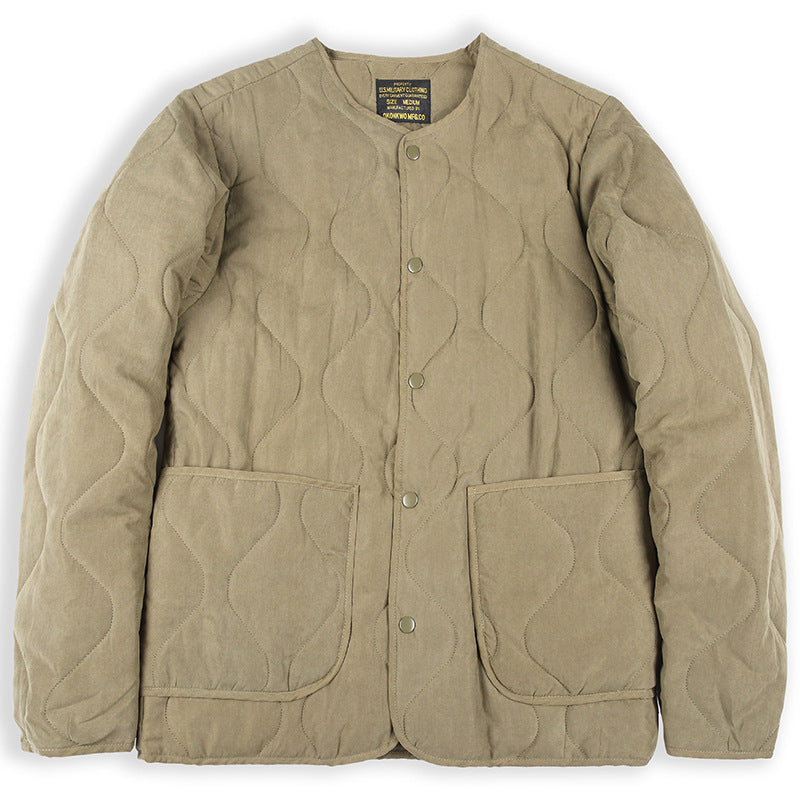 Thickened Cotton Padded Coat Men's All-match Retro Fashion Jacket
