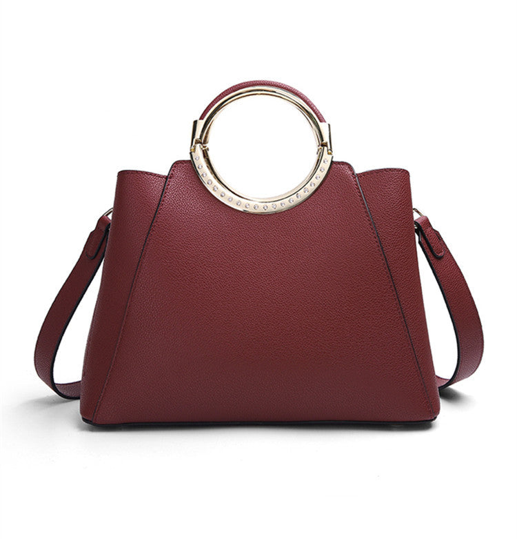 Middle-aged lady mother handbag