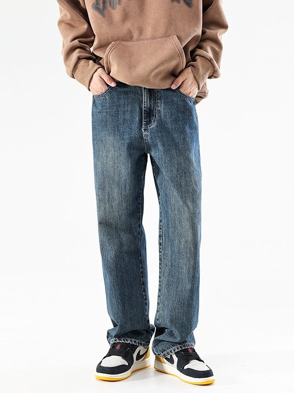 Fashionable Loose All-match Casual Jeans For Men