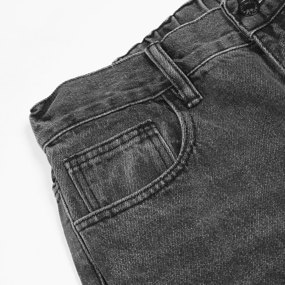 Fashion Wash Wide Leg Jeans For Men