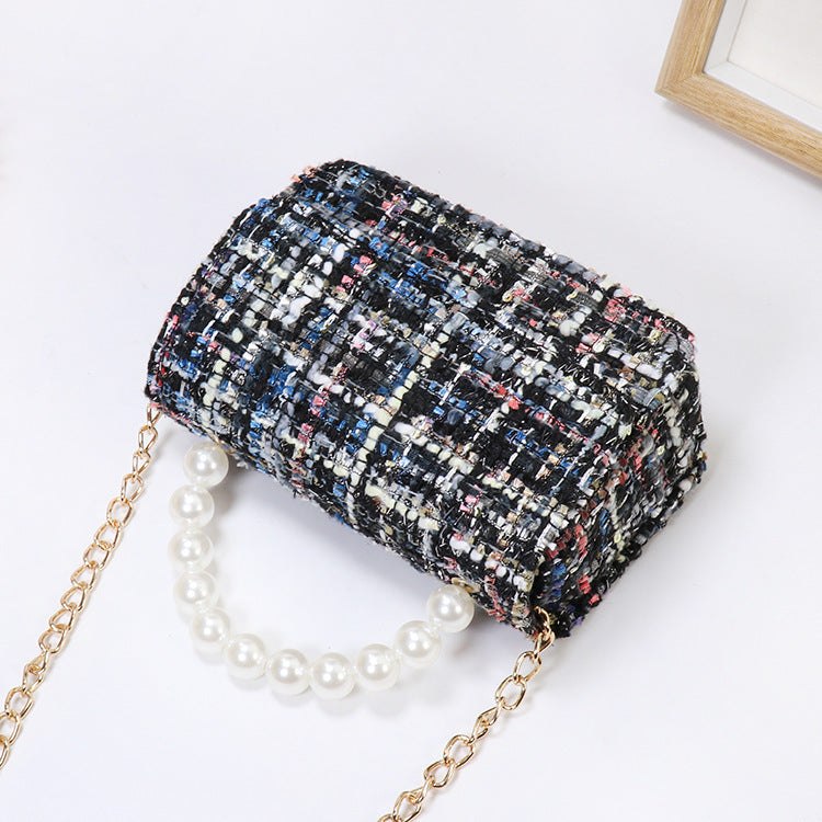 Princess personality pearl handbag