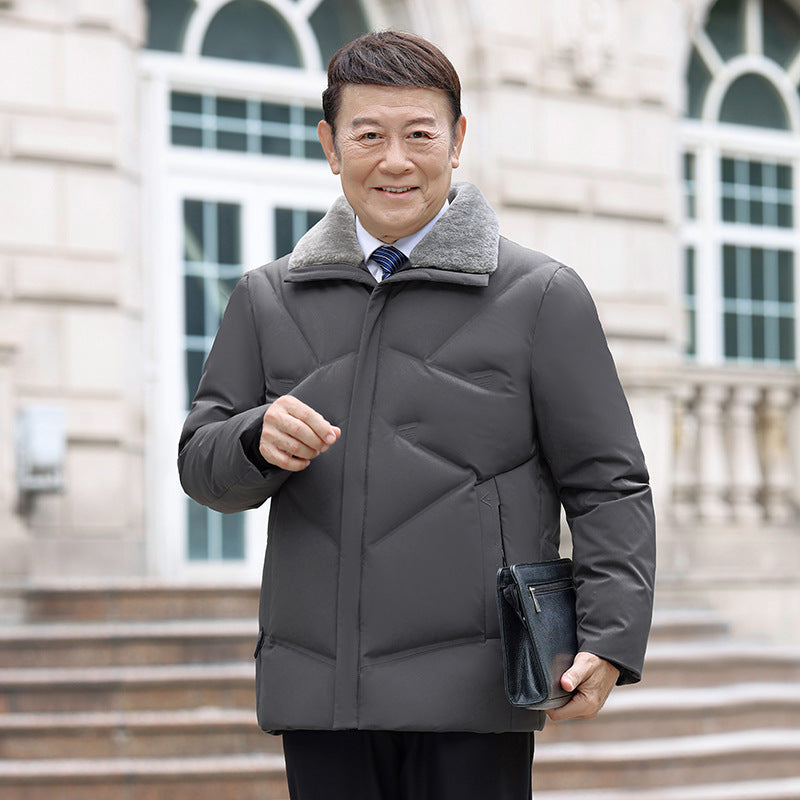 Parka Male Short Casual Jacket