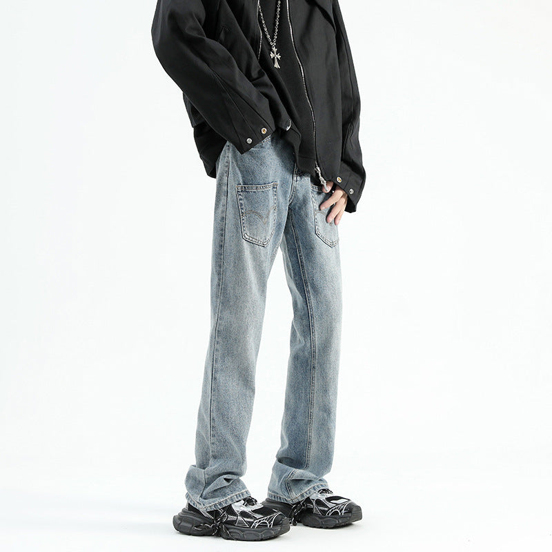 Stylish Multi-pocket Skinny Jeans For Men