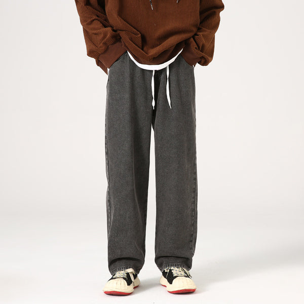 American Retro Washed Jeans For Men